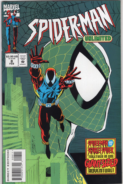 Spider-Man Unlimited #8 The Scarlet Spider! VFNM