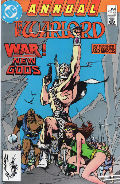 Warlord Annual #6 War! Guest Starring The New Gods!! FVF