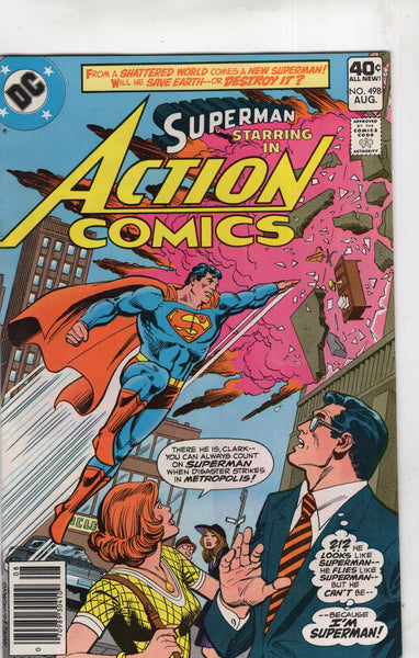 Action Comics #498 "He Can't Be..." Bronze Age FN