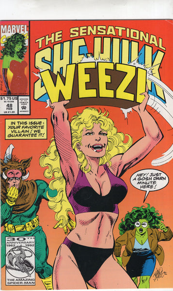 Sensational She-Hulk #48 Weezi Takes Over! Byrne Story  And Art FVF