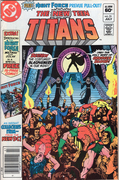 The New Teen Titans #21 VF