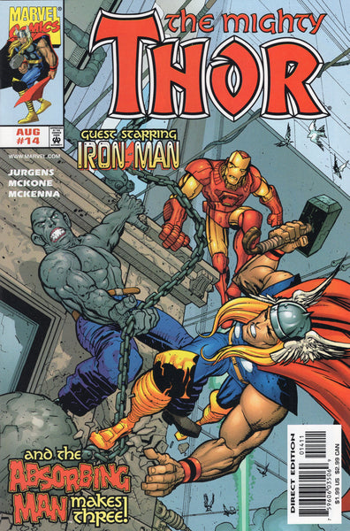 Thor #14 Guest Starring Iron-Man NM