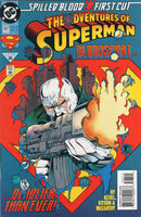 Adventures Of Superman #507 Bloodsport! VF+