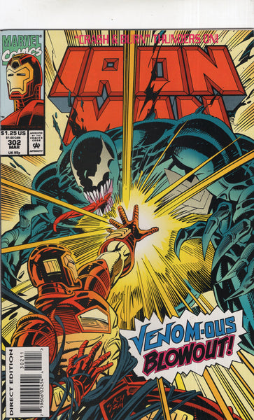 Iron Man #302 Venom-ous Blowout! VF