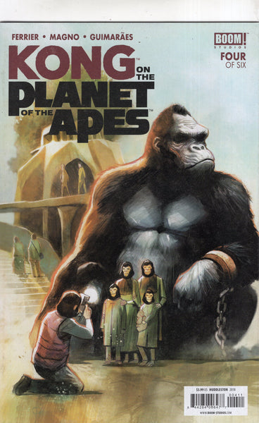 Kong On The Planet Of The Apes #4 of 6 Boom Studios NM