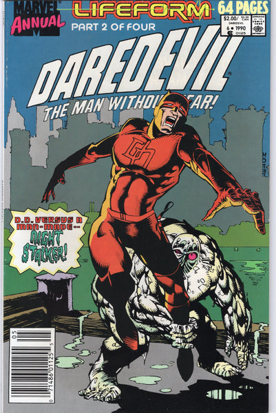 Daredevil Annual #6 The Night Stalker News Stand Variant VFNM