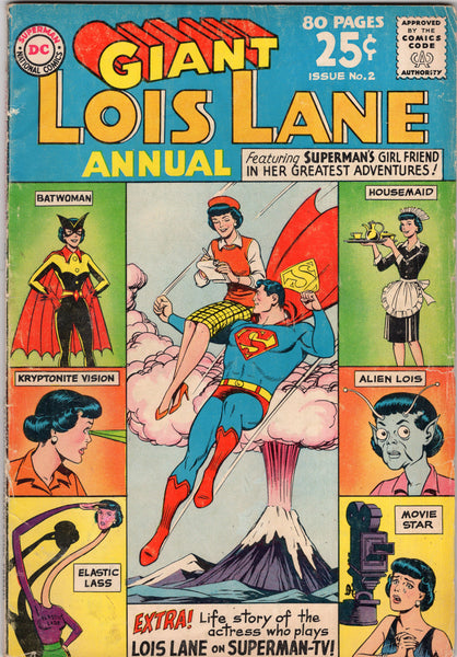 Lois Lane Annual #2 80 Pages Giant Squarebound Silver Age Key HTF VG