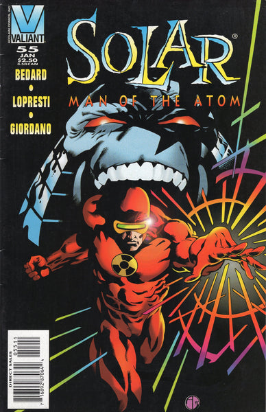 Solar Man Of The Atom #55 HTF Later Issue FVF