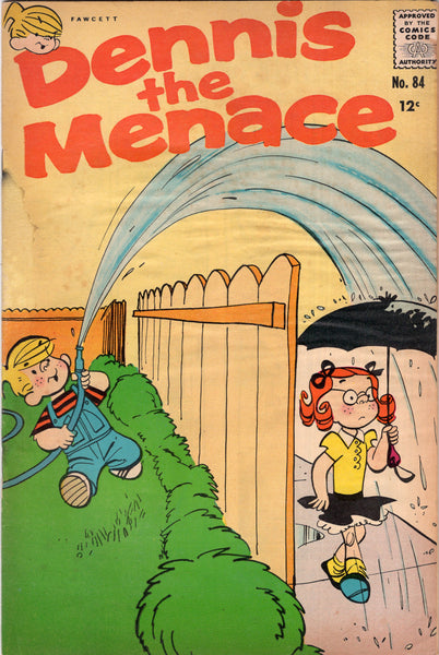 Dennis The Menace #84 Fawcett Pub. Silver Age GD