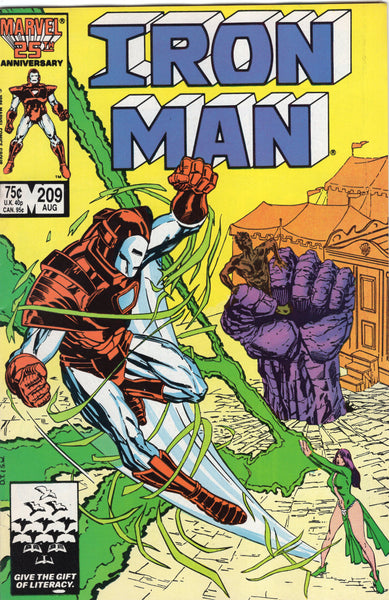 Iron Man #209 A Renaissance Of Magic! VF