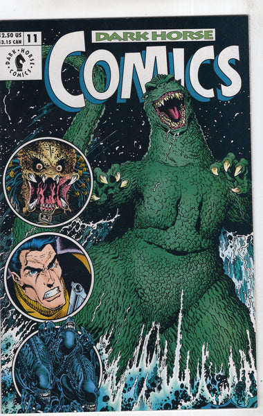 Dark Horse Comics #11 Godzilla Aliens Predator (Oh My!) VFNM