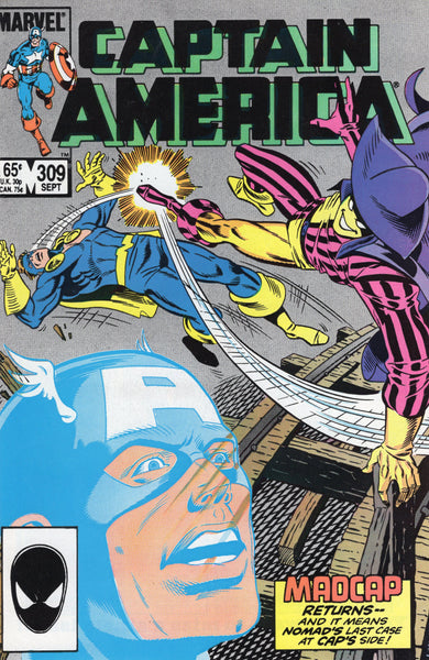 Captain America #309 Madcap Returns VF