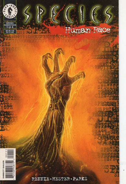 Species: The Human Race #1 Dark Horse FVF