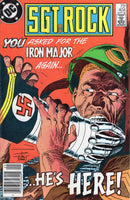 Sgt Rock #404 The Iron Major! News Stand Variant VGFN