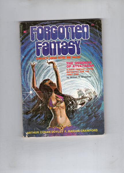 Forgotten Fantasy Science Fiction And Fantasy Classics Pulp Magazine 1970 First Issue VG