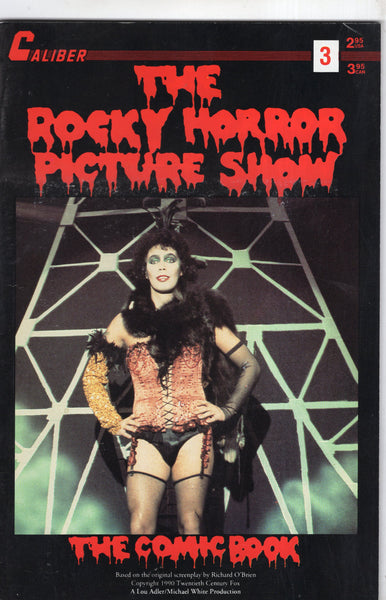 Rocky Horror Picture Show #3 HTF Caliber Photo Cover! FVF