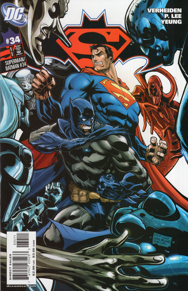 Superman / Batman #34 Pat Lee Art! VF-