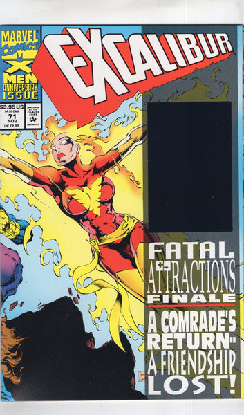 Excalibur #71 Fatal Attractions! Hologram Cover VFNM