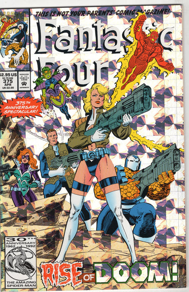 Fantastic Four #375 "Rise Of Doom!" Fancy Foil Cover VFNM