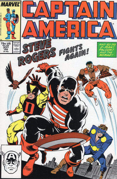 Captain America #337 VF