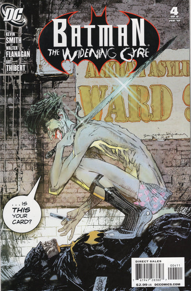 Batman The Widening Gyre #4 Is This Your Card? VFNM