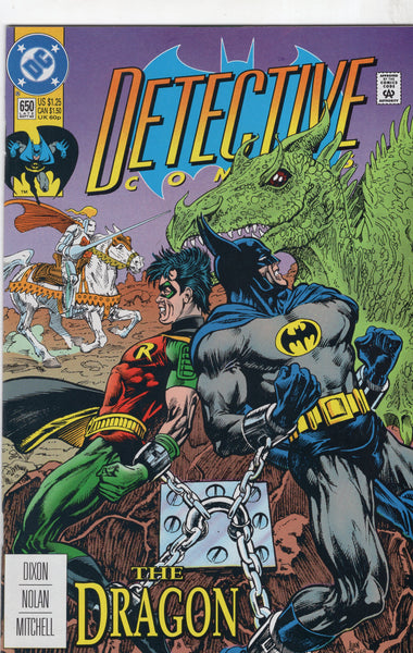 Detective Comics #650 Heroes vs The Dragon? VFNM