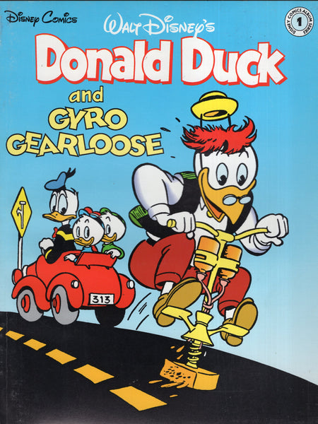 Disney Comics Album #1 Donald Duck And Gyro Gearloose! HTF Large Format VF