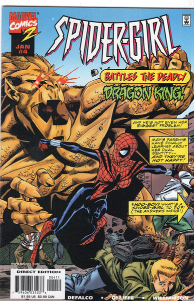 Spider-Girl #4 The Deadly Dragon King! FVF