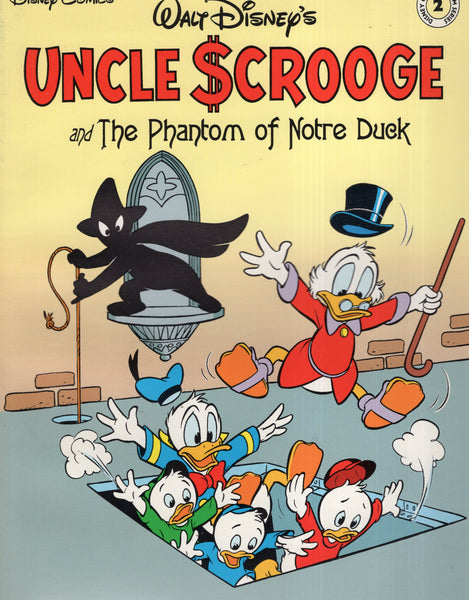 Disney Comics Album #2 Uncle Scrooge HTF Large Format VF