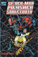 Spider-Man / Punisher / Sabretooth Dsigner Genes HTF Graphic Novel First Print VFNM