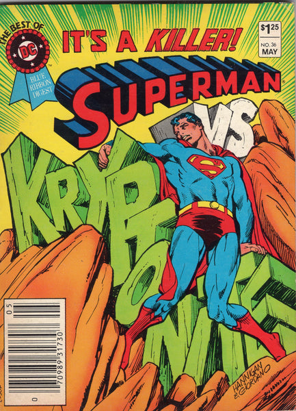 Best Of DC Blue Ribbon Digest #36 Superman vs Kryptonite! FN