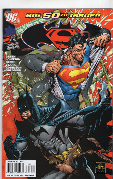 Superman / Batman #50 Special Issue Van Sciver Art! VF