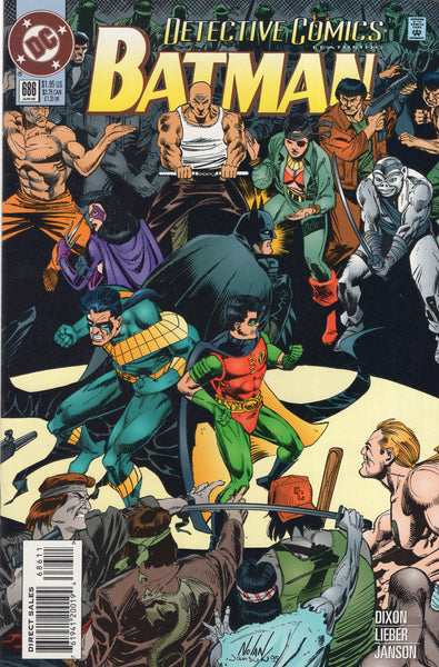 Detective Comics #686 War Of The Dragons! NM