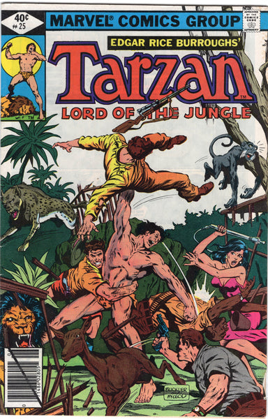 Edgar Rice Burroughs' Tarzan Lord of the Jungle #25 FN