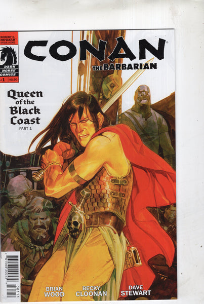 Conan The Barbarian #1 Queen Of The Black Coast Dark Horse VF