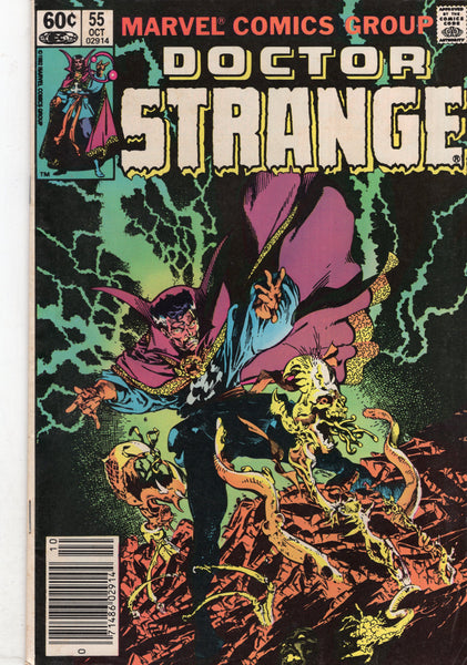 Doctor Strange #55 Golden Art News Stand Variant VGFN