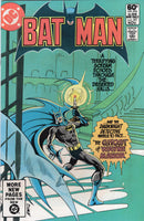 Batman #341 "The Ghost Of Wayne Manor" Copper Age Classic FN