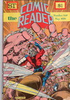 Comic Reader #168 Ant-Man! Godzilla! HTF Fanzine! Street Enterprises VGFN