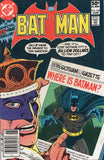 Batman #336 "Where Is Batman?" Garcia-Lopez Art News Stand Variant FN