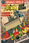 The Brave And The Bold #102 Batman And The Teen Titans Bronze Age Giant VGFN