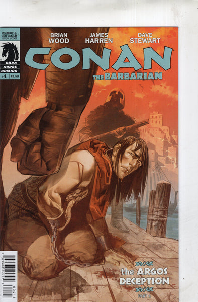 Conan The Barbarian #4 The Argos Deception Dark Horse VFNM