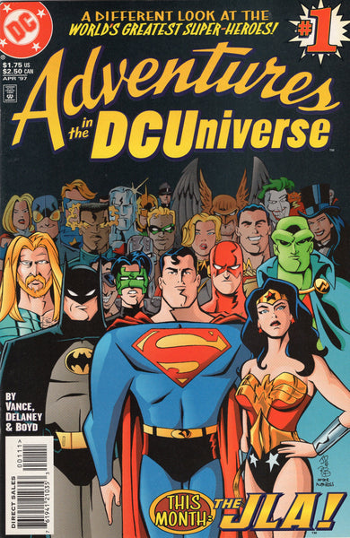 Adventures In The DC Universe #1 NM-