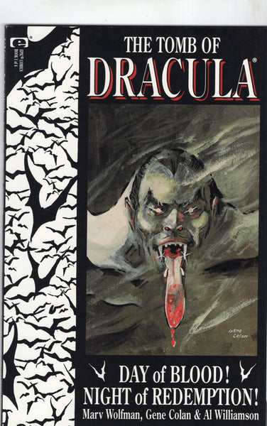 Tomb Of Dracula : Book 1 "Day Of Blood!" Prestige Format Mini Series 1991 Colan Art VF