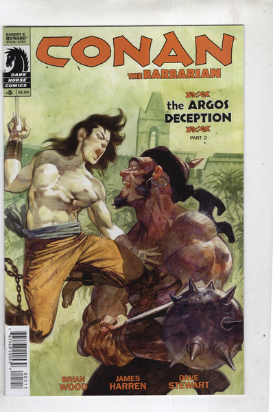 Conan The Barbarian #5 the Argos Deception Dark Horse VFNM