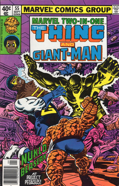 Marvel Two-In-One #55 Benjy & Giant-Man! Bronze Age VGFN