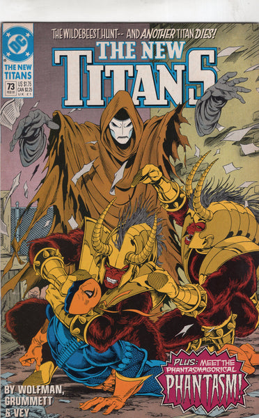 The New Teen Titans #73 FVF