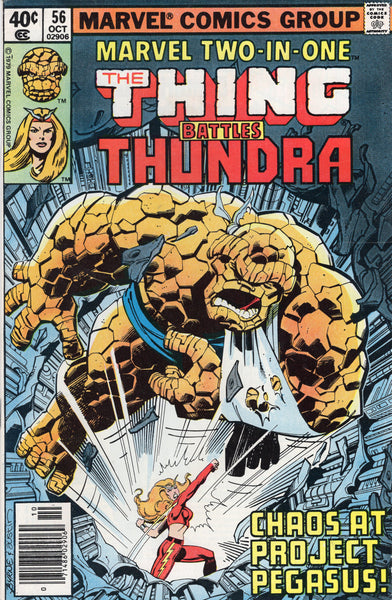 Marvel Two-In-One #56 Benjy & Thundra! Bronze Age FN