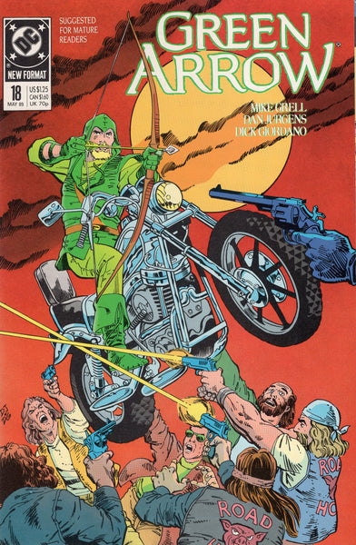 Green Arrow #18 The Horseman Pt. 2 NM-