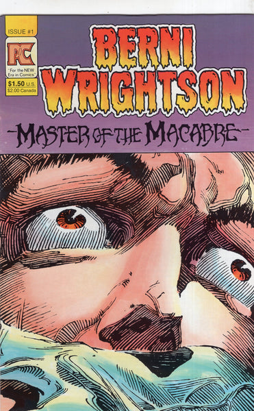Bernie Wrightson Master Of The Macabre #1 HTF Horror Pacific Comics FVF