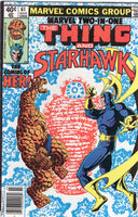 Marvel Two-In-One #61 Benjy & Starhawk The Coming Of Her!  (Female Warlock) FN